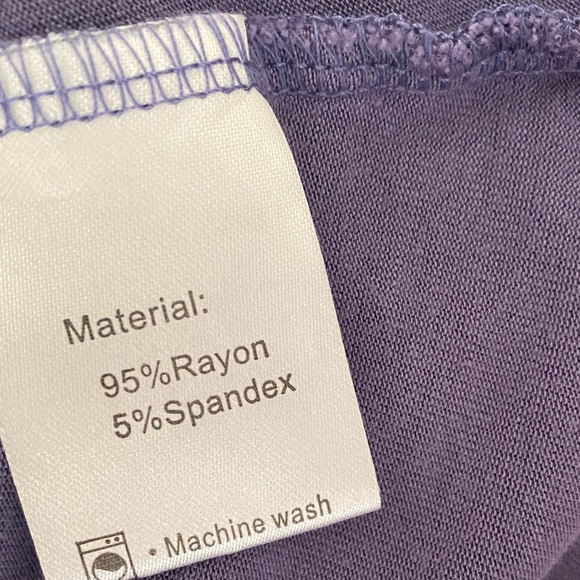 Chic Purple Midi Dress - Picture 3 of 3